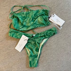 *NWT* NA-KD Green Bikini